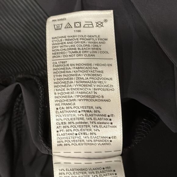 NWT Athleta Brooklyn Mid Rise Ankle Black Pant Size 16 - Picture 12 of 12